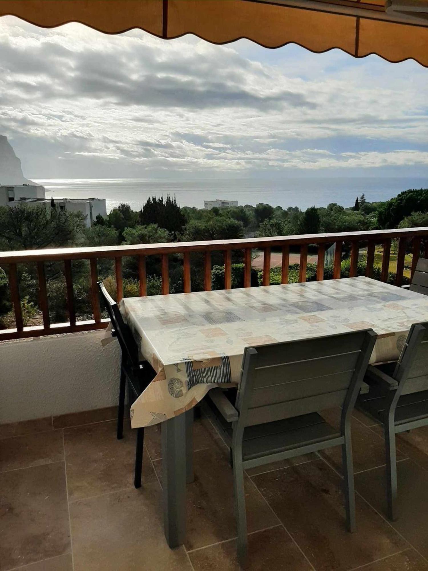 Cassis 4Pers Vue Mer Wifi Tennis Parking Piscine المظهر الخارجي الصورة